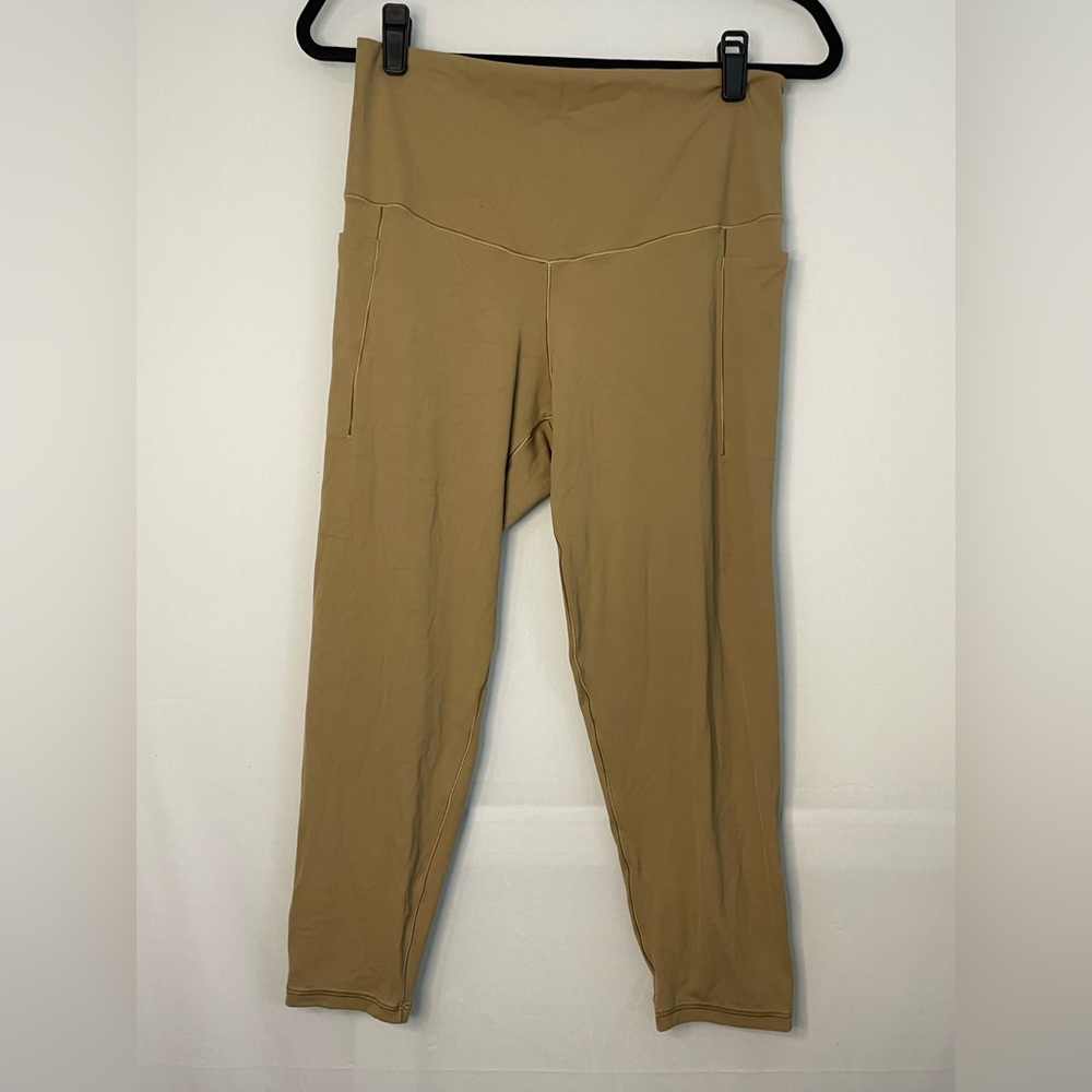 Aerie Tan High-Waisted Leggings‎